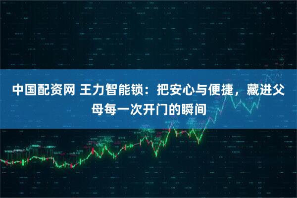 中国配资网 王力智能锁：把安心与便捷，藏进父母每一次开门的瞬间